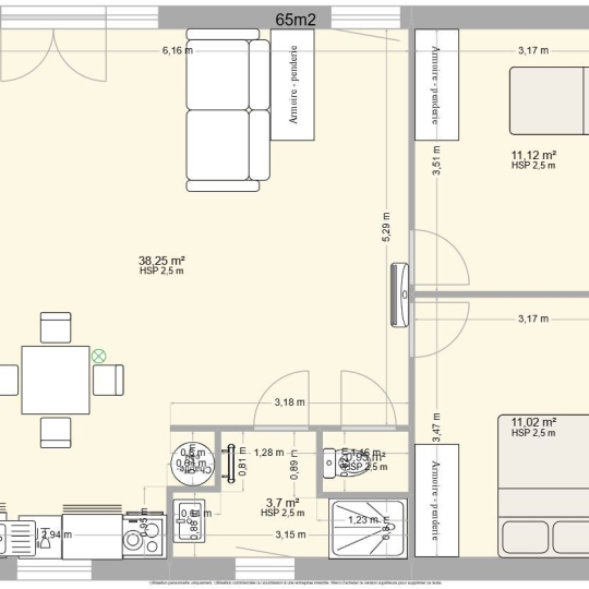  Annonces VAULX EN VELIN : Maison / Villa | GENAS (69740) | 65 m2 | 319 900 &euro; 