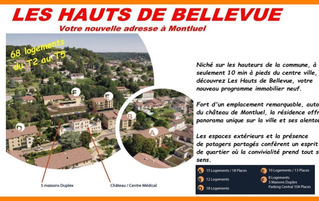 Annonces VAULX EN VELIN : Maison / Villa | MONTLUEL (01120) | 71 m2 | 368 000 &euro; 