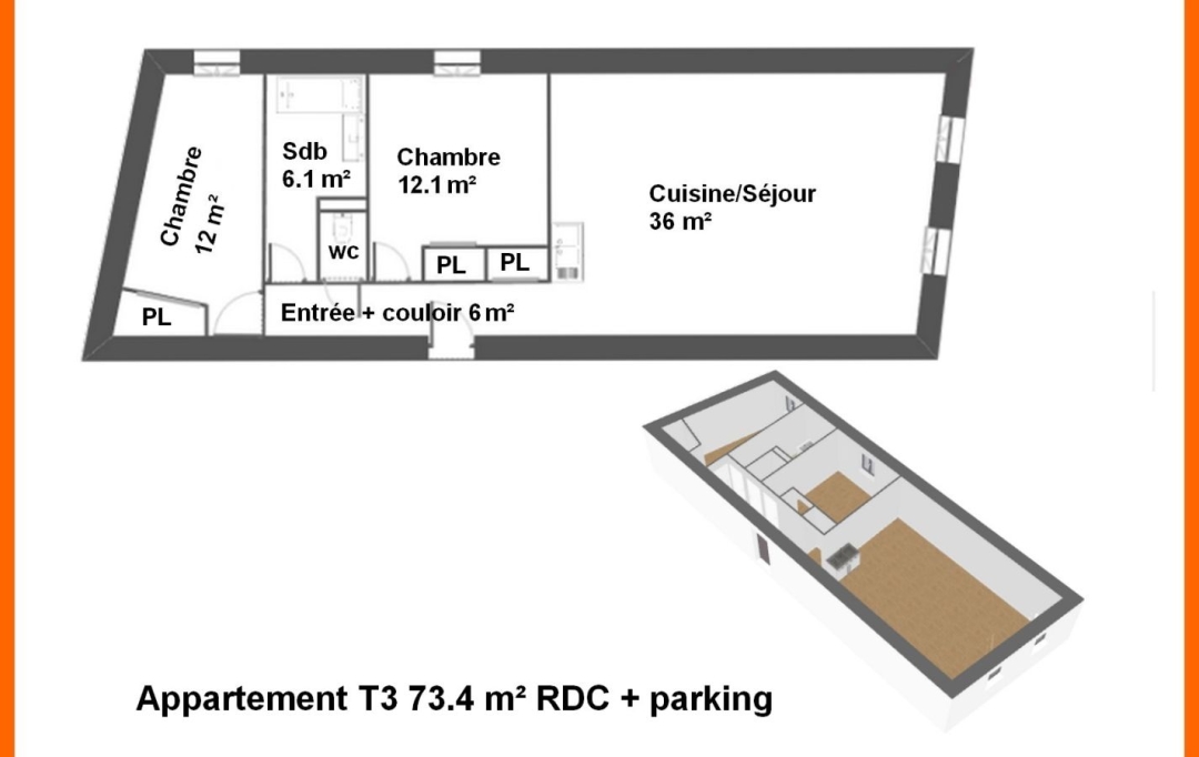 Annonces VAULX EN VELIN : Apartment | MONTLUEL (01120) | 73 m2 | 220 000 &euro; 