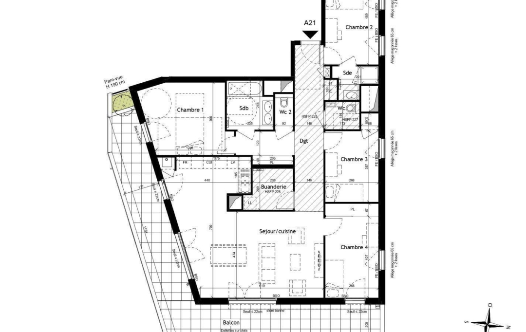 Annonces VAULX EN VELIN : Appartement | LYON (69009) | 130 m2 | 610 000 € 