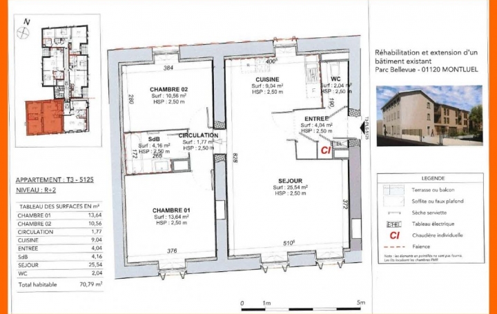 Annonces VAULX EN VELIN : Apartment | MONTLUEL (01120) | 71 m2 | 173 200 € 