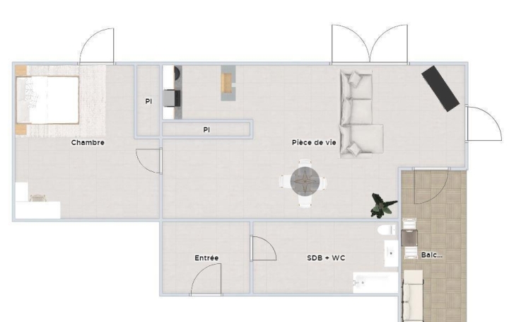 Annonces VAULX EN VELIN : Autres | LYON (69007) | 43 m2 | 249 000 &euro; 